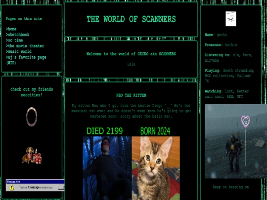 index screenshot