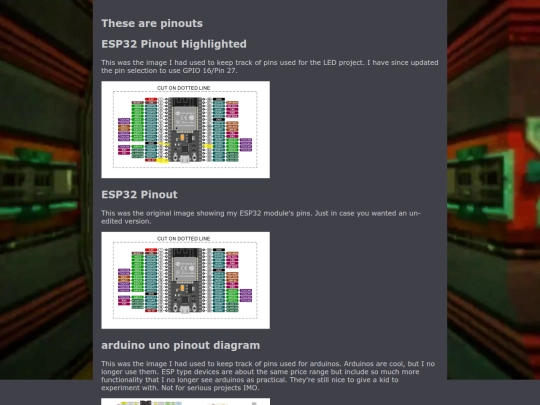 pinouts screenshot