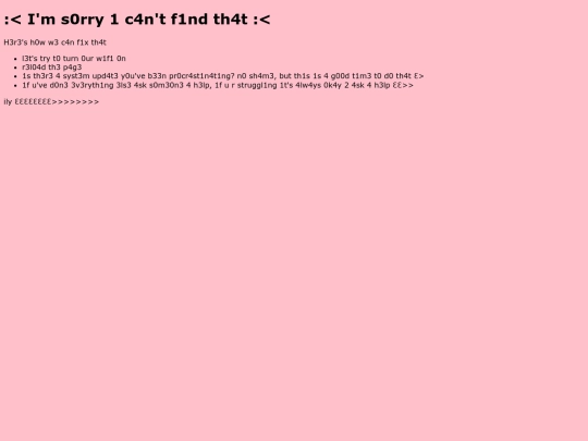 not_found screenshot