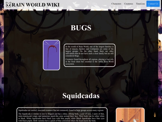 Bugs screenshot