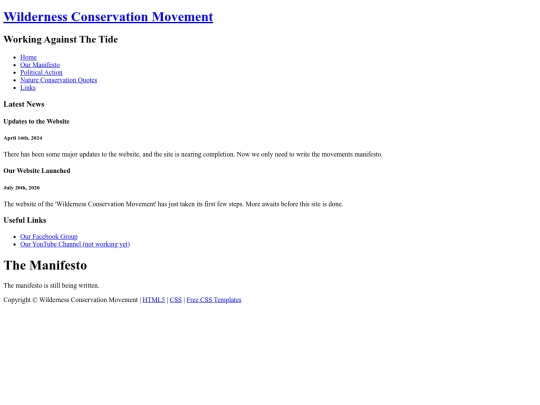 manifesto screenshot