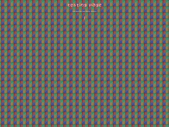 testin screenshot