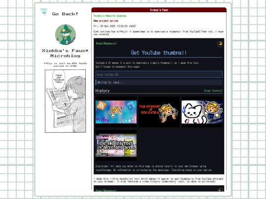 microblog screenshot