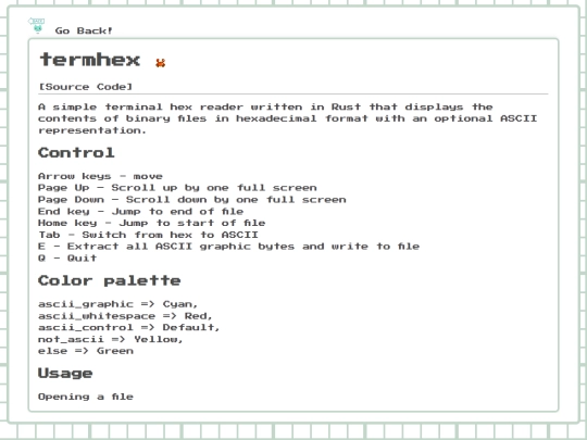 projects/termhex screenshot
