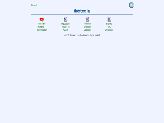 webtools screenshot