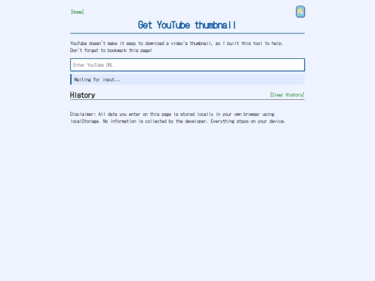 webtools/thumbnaildownloader screenshot