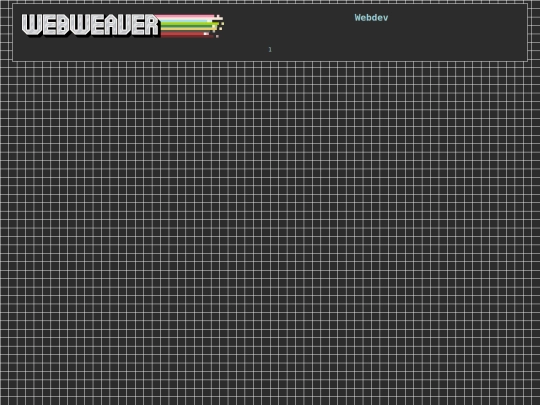 webweaver/Webdev screenshot