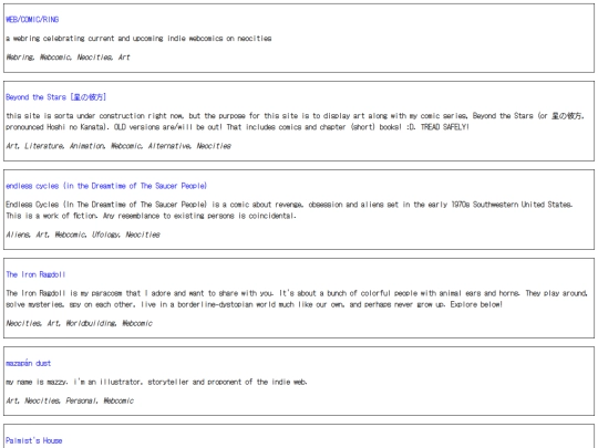 webweaver/tags/Webcomic/0 screenshot