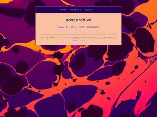 archive screenshot