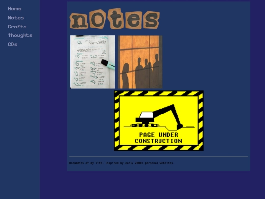 notes screenshot