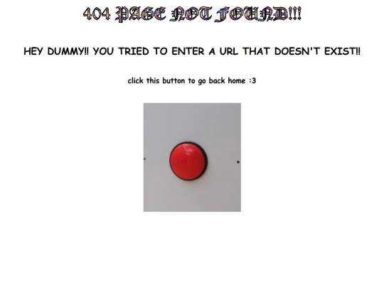 not_found screenshot