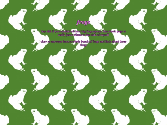 frogs screenshot