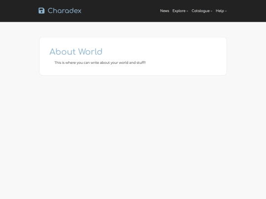 charadex-v1.0-1.5.01/world screenshot
