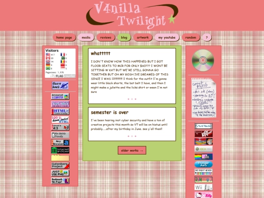 blog screenshot