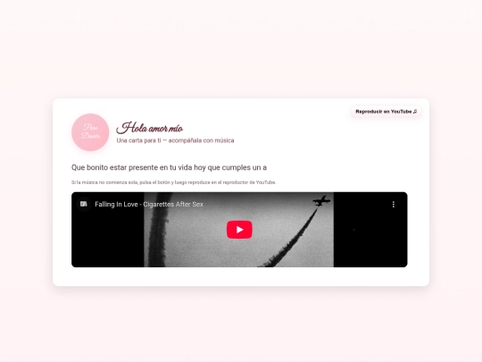 carta_para_danita_spotify screenshot