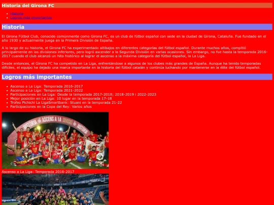 Historia screenshot