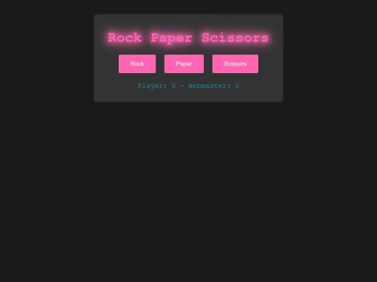 RockPaperScissors screenshot