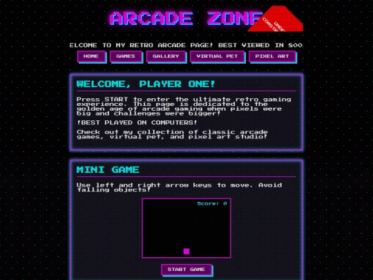 games screenshot