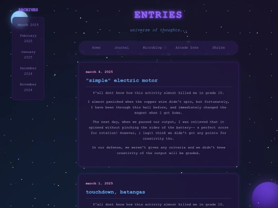 journal_march screenshot