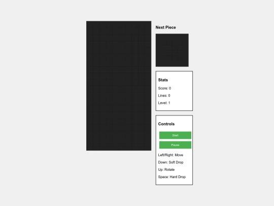 tetris screenshot
