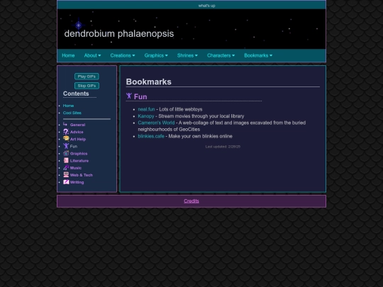 bookmarks/fun screenshot