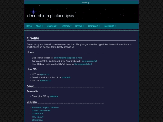 credits screenshot