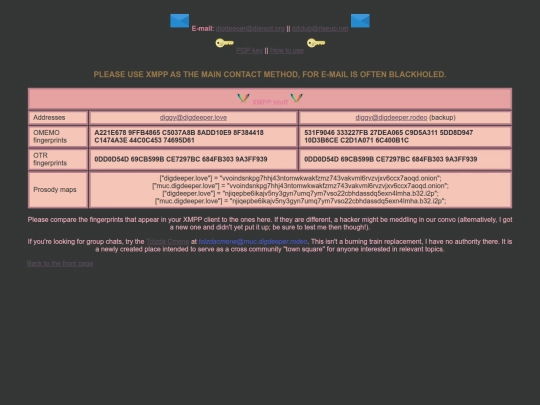contact.xhtml screenshot