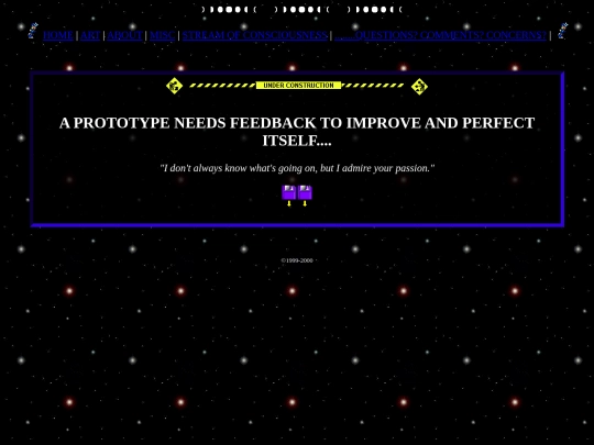 feedback screenshot
