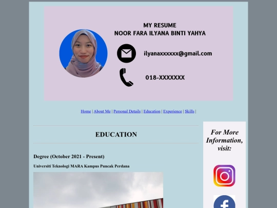 education screenshot