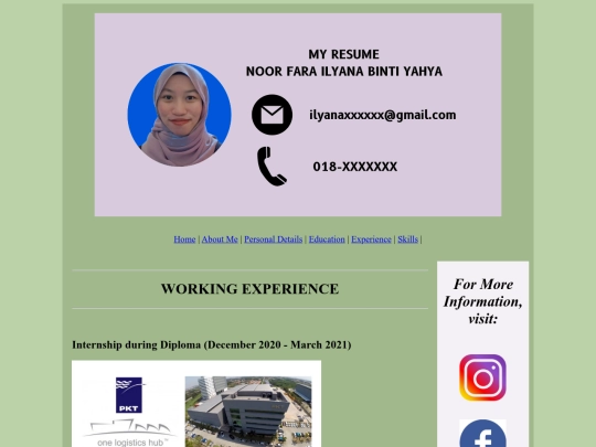 experience screenshot