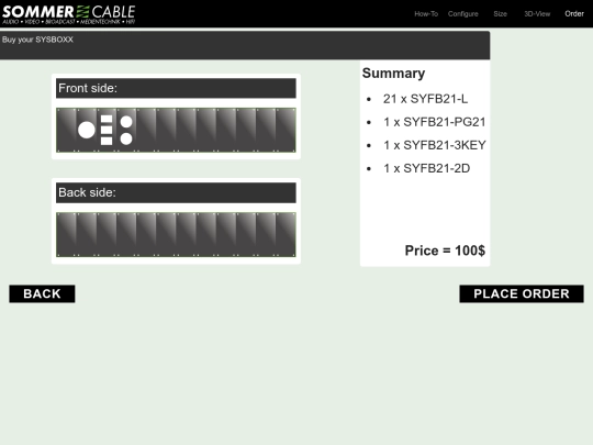 order screenshot