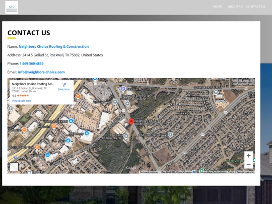 contact-us screenshot