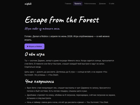 projects/escape-from-the-forest screenshot