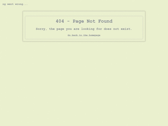 not_found screenshot