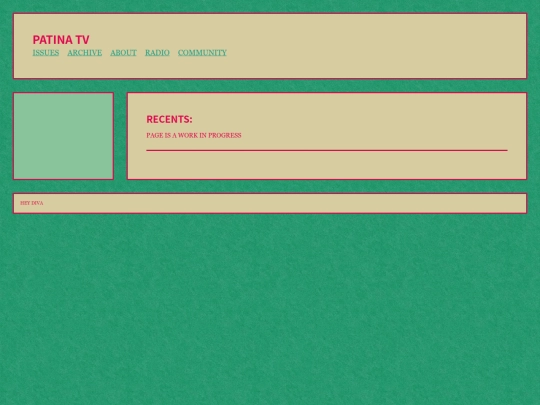 homepage screenshot