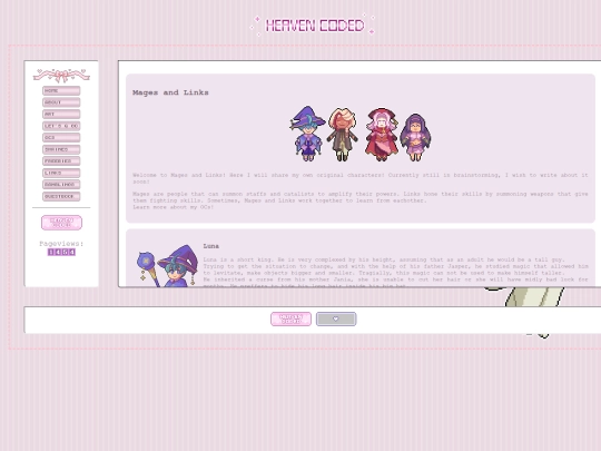 Landing page/OCS screenshot