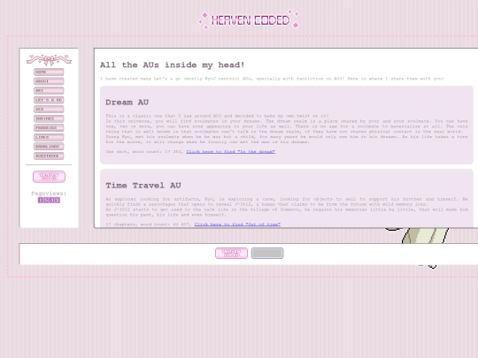 Landing page/ficsandaus screenshot