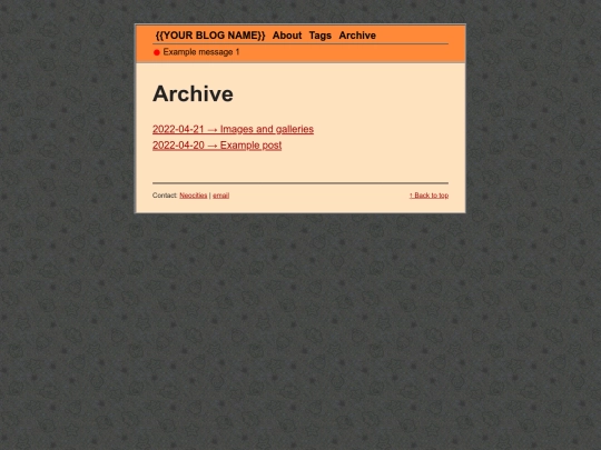 archive screenshot