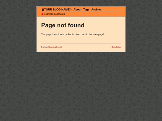 not_found screenshot