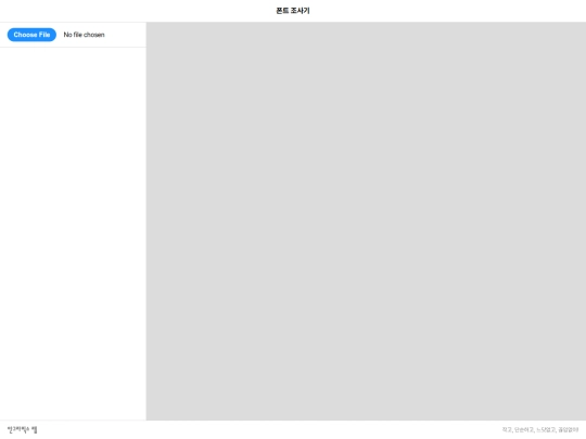 font-inspector screenshot