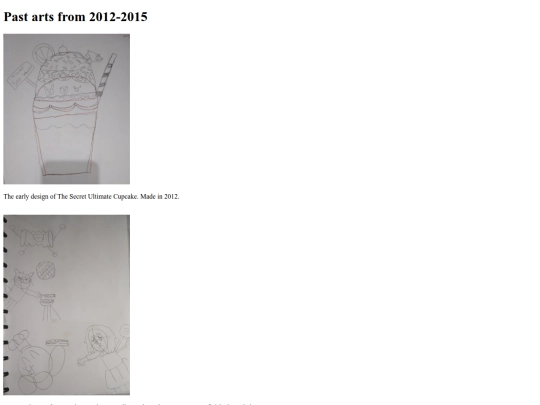 pastprojects2014 screenshot