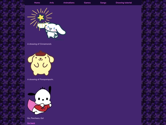 sanriodrawings screenshot
