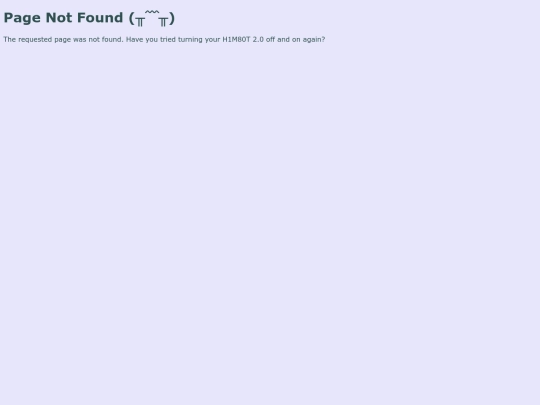 not_found screenshot