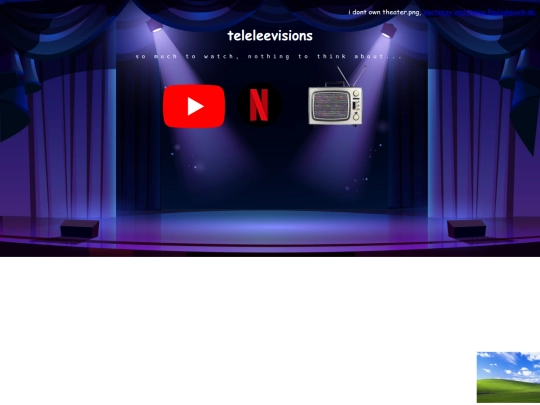 (my) new tab page/tv screenshot