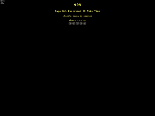 not_found screenshot