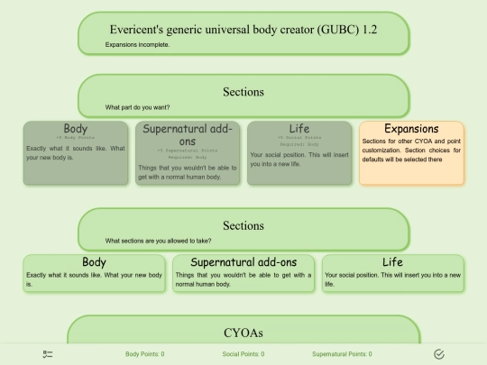 CYOAs/Body Maker/1.2 screenshot