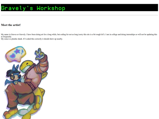artistprofile screenshot