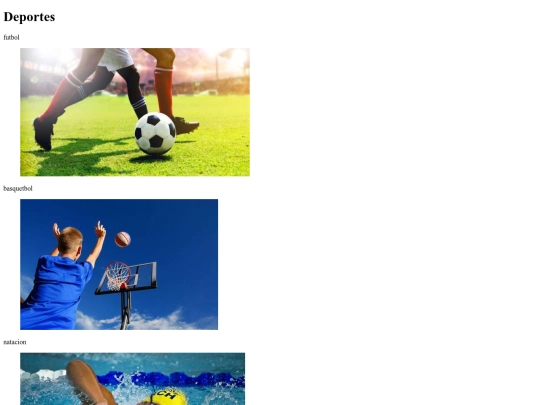 js/deportes screenshot