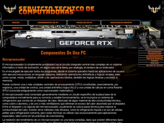 romper/componentes screenshot