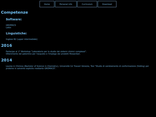curriculum screenshot